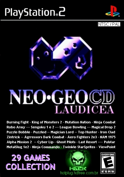 NEOGEO CD - COLLECTION PJ.LAUDICEA (29 Games)